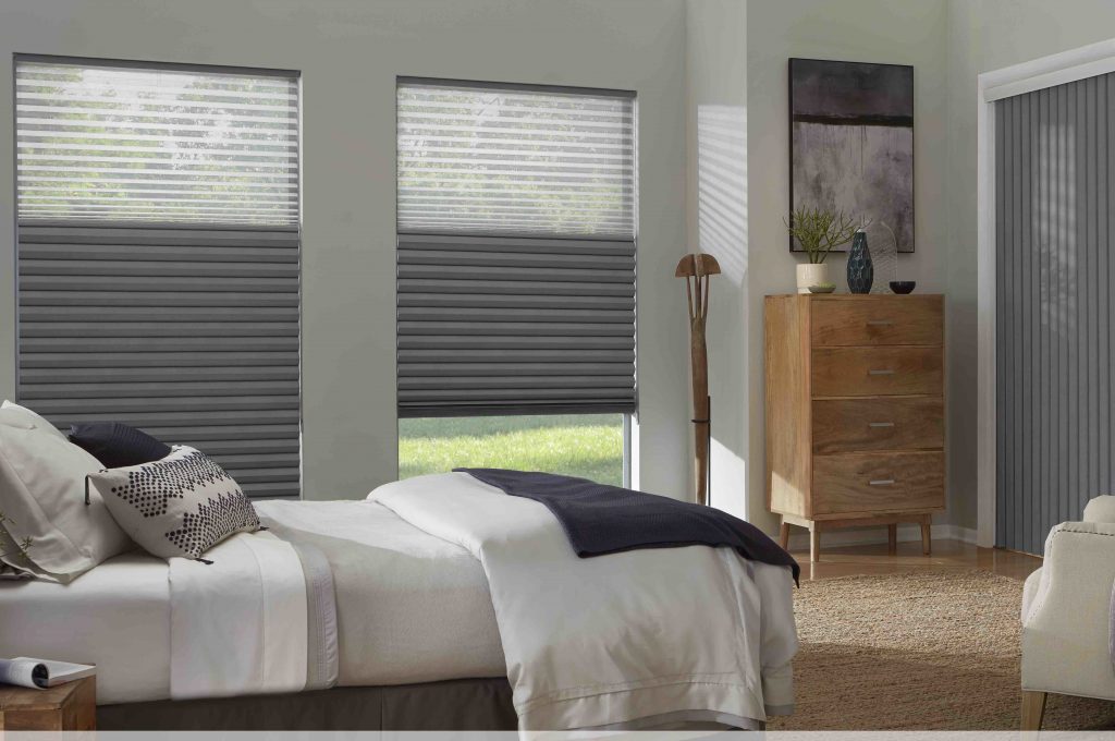 HONEYCOMB HYBRID TRILIGHT SHADES - BEDROOM